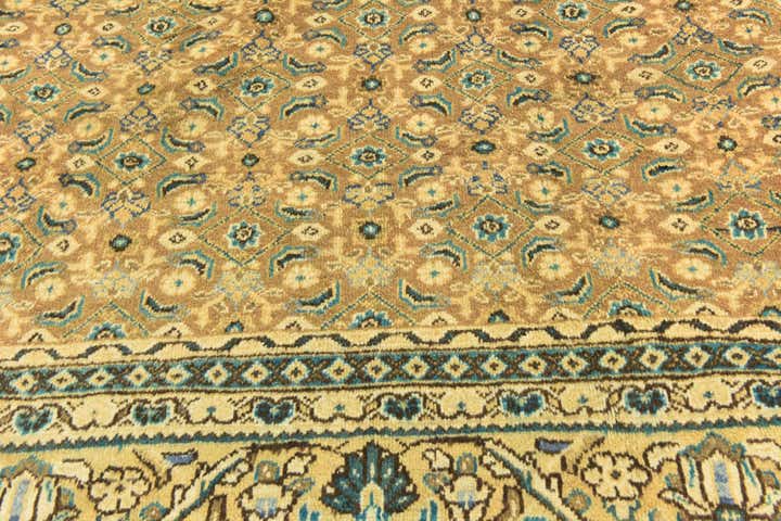 10' 4 x 13' 10 Hand Knotted Farahan Persian Wool Rug