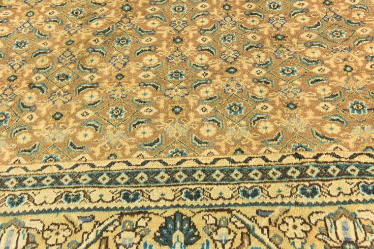 Detail image of 10' 4 x 13' 10 Hand Knotted Farahan Persian Wool Rug