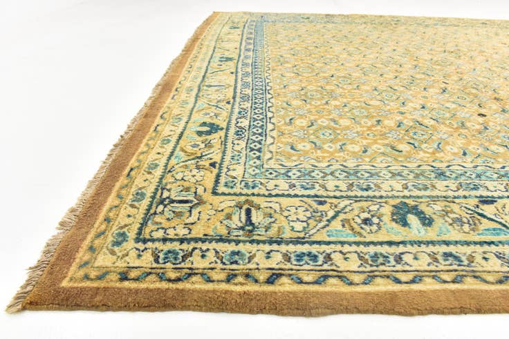 Detail image of 10' 4 x 13' 10 Hand Knotted Farahan Persian Wool Rug