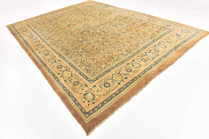 9' 9 x 13' Hand Knotted Farahan Persian Wool Rug
