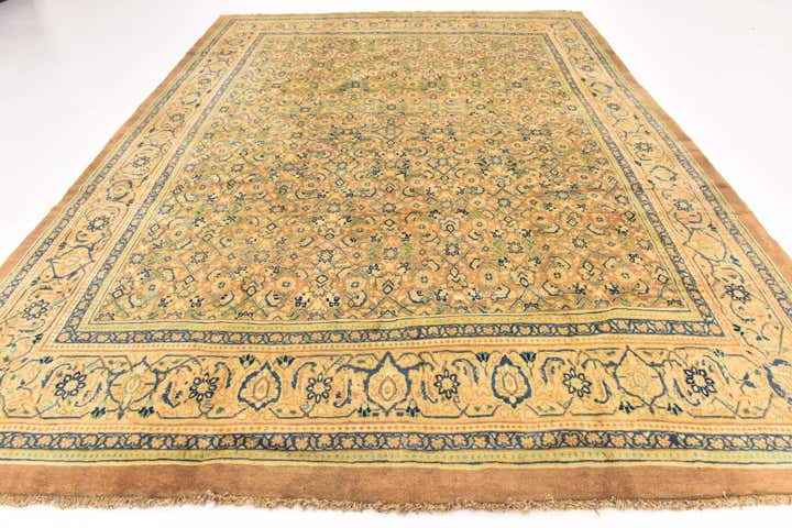 9' 9 x 13' Hand Knotted Farahan Persian Wool Rug