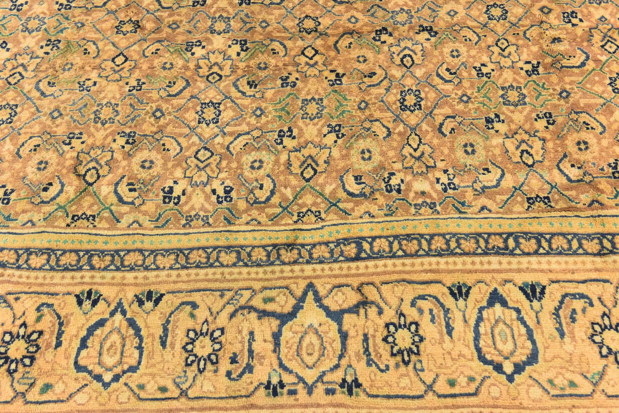 295cm x 395cm anudado a mano Farahan Alfombra Persa Lana