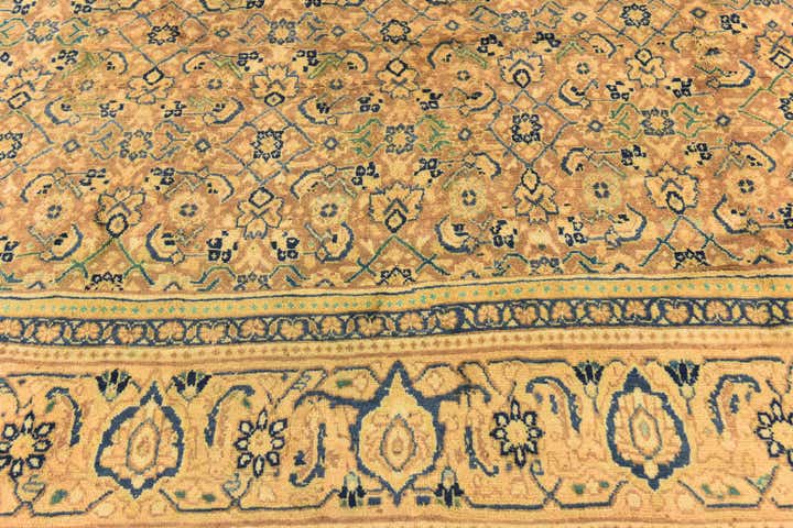 9' 9 x 13' Hand Knotted Farahan Persian Wool Rug