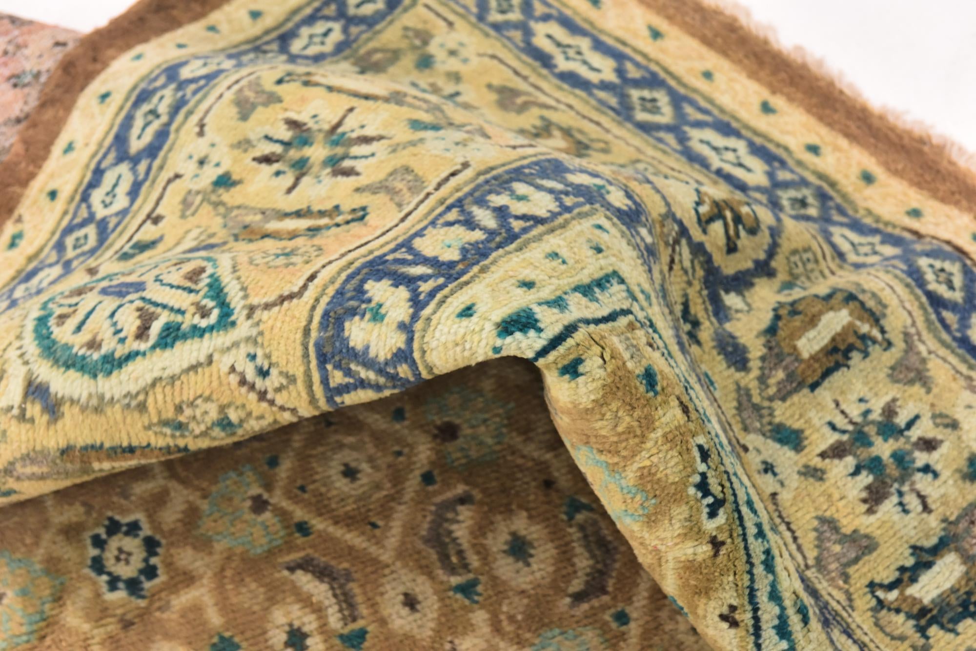 9' 8 x 13' 2 Hand Knotted Farahan Persian Wool Rug