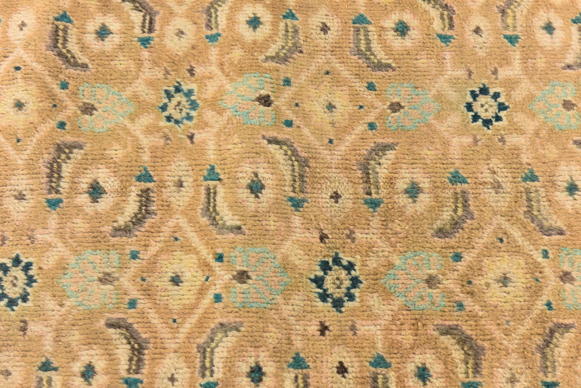9' 8 x 13' 2 Hand Knotted Farahan Persian Wool Rug