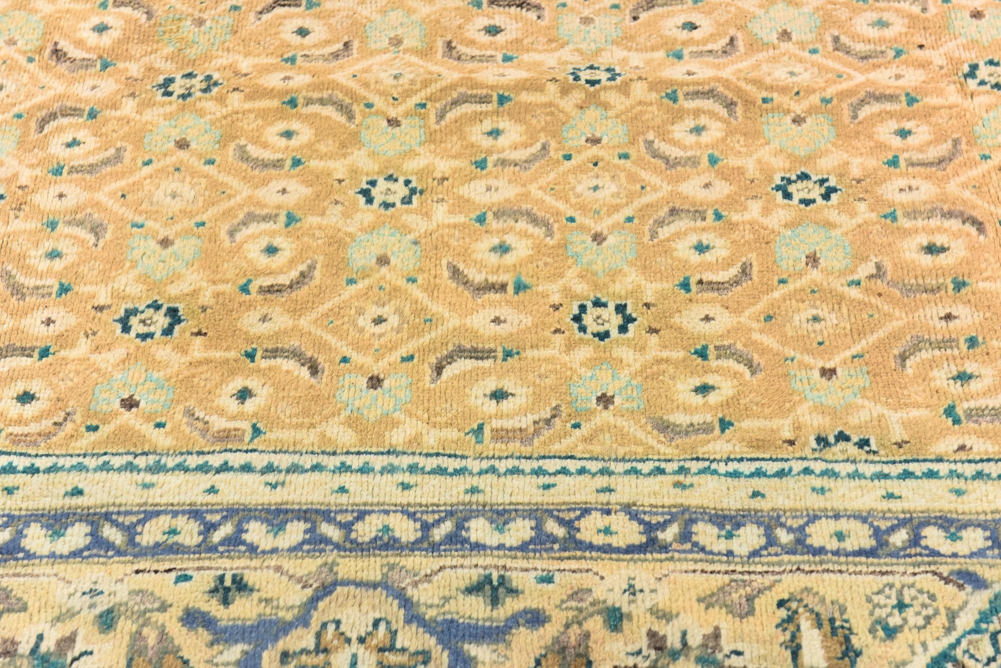 9' 8 x 13' 2 Hand Knotted Farahan Persian Wool Rug