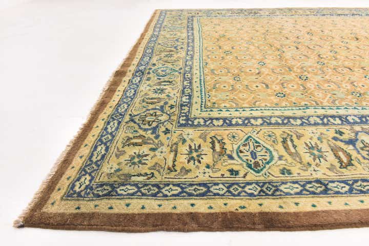 9' 8 x 13' 2 Hand Knotted Farahan Persian Wool Rug