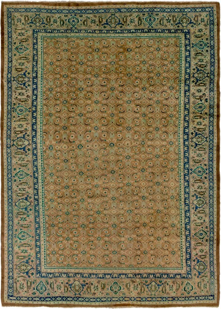 9' 8 x 13' 2 Hand Knotted Farahan Persian Wool Rug