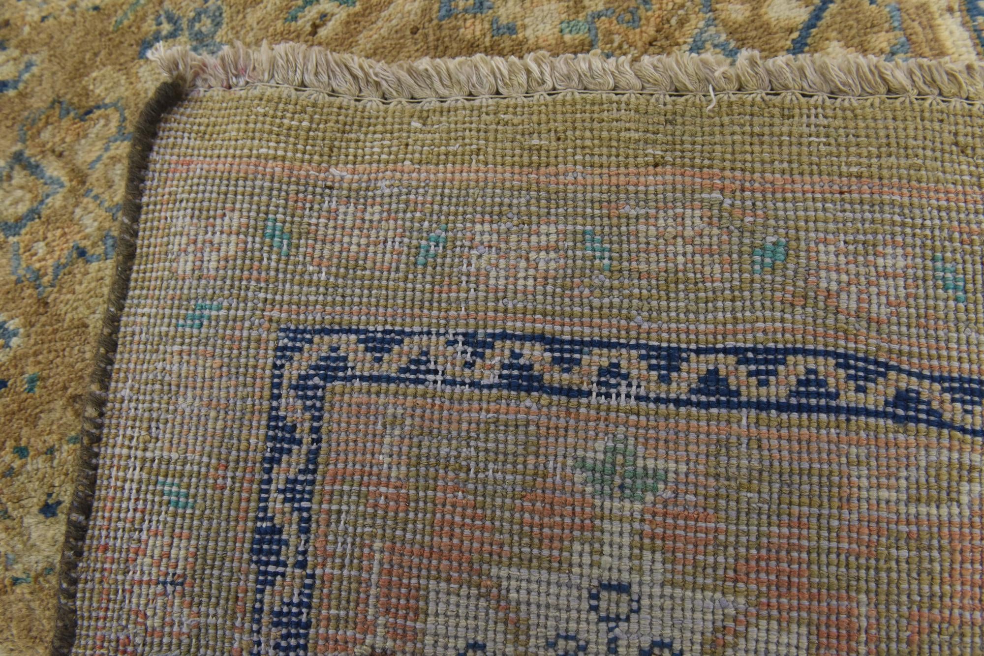 9' 3 x 12' 10 Hand Knotted Farahan Persian Wool Rug