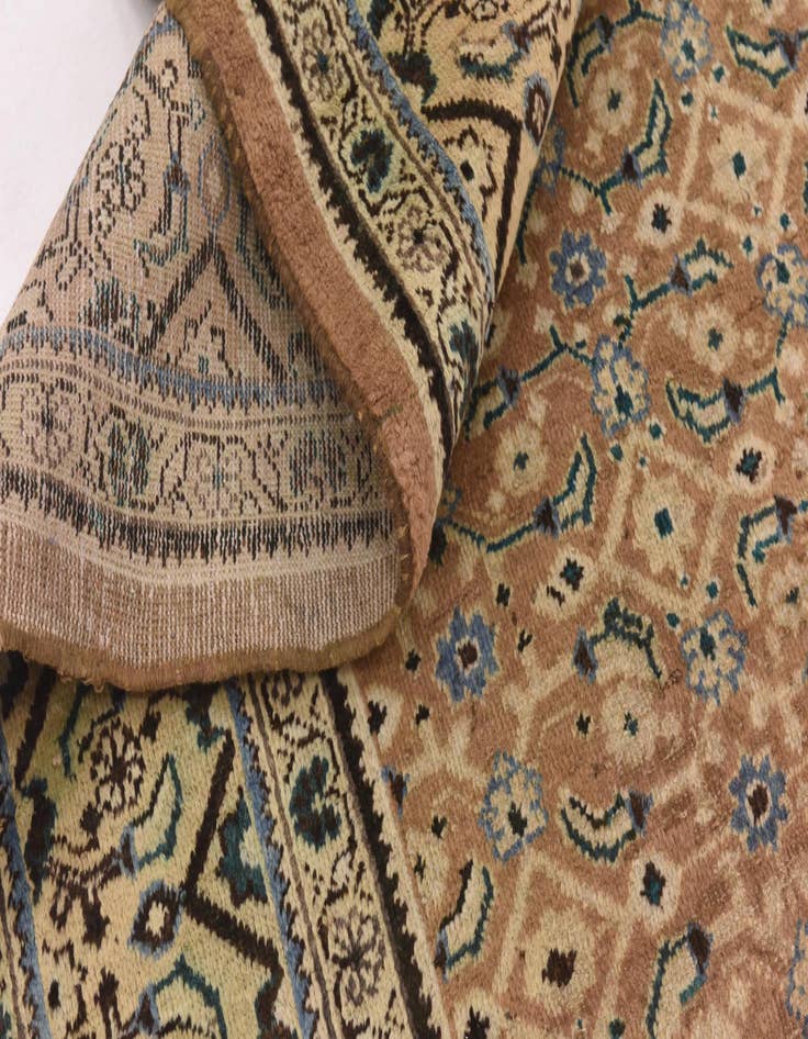 Detail image of 10' 3 x 13' Hand Knotted Farahan Persian Wool Rug