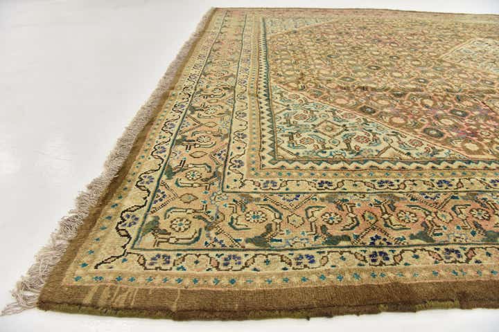 10' 3 x 13' 3 Hand Knotted Farahan Persian Wool Rug