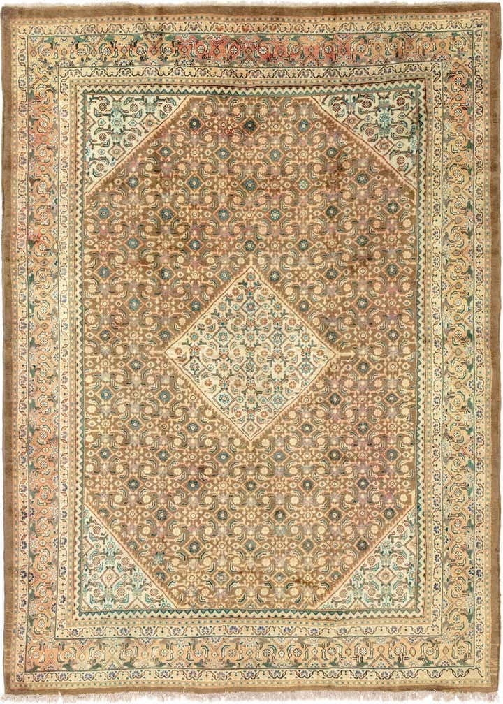 10' 3 x 13' 3 Hand Knotted Farahan Persian Wool Rug