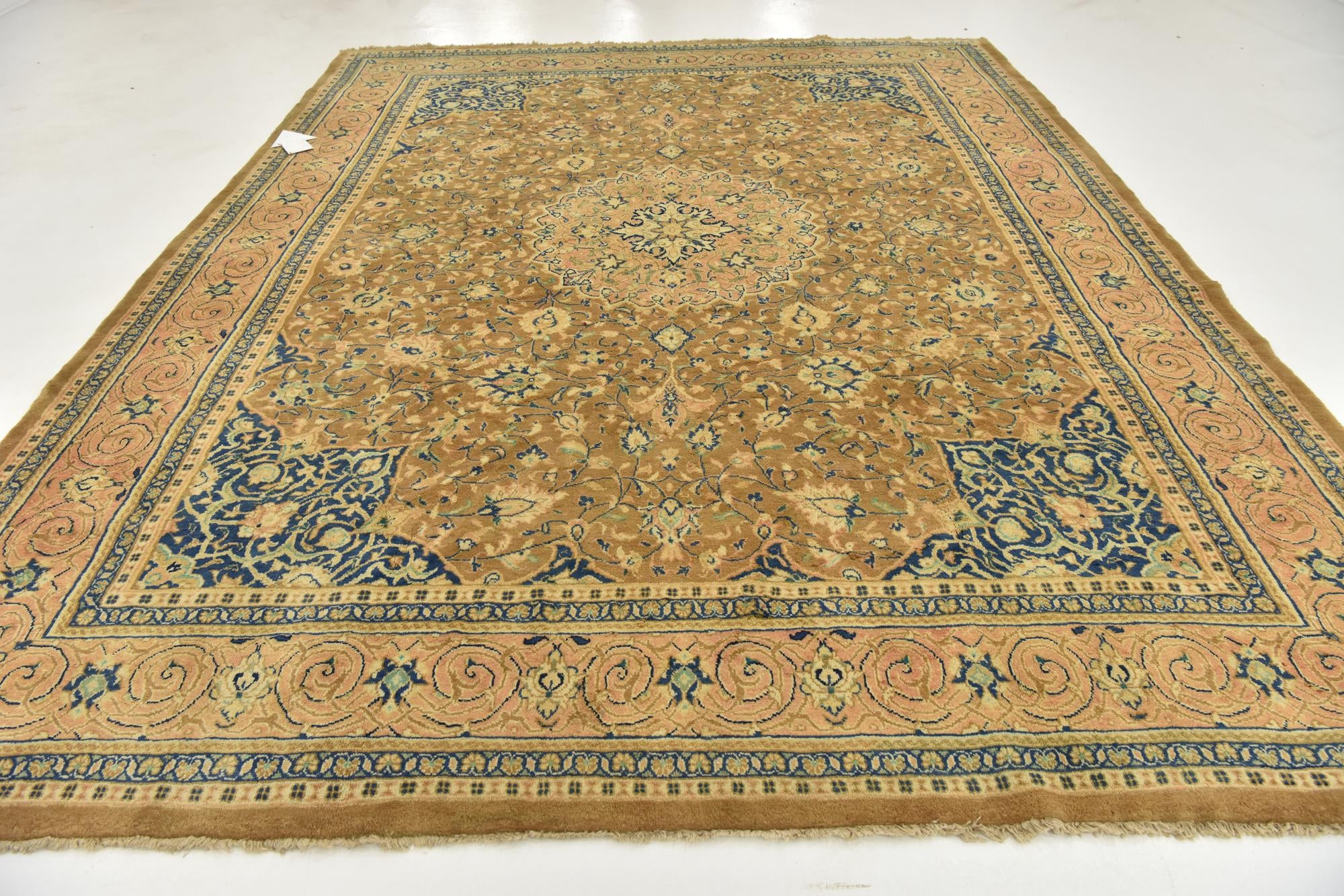 9' 9 x 12' 9 Hand Knotted Farahan Persian Wool Rug