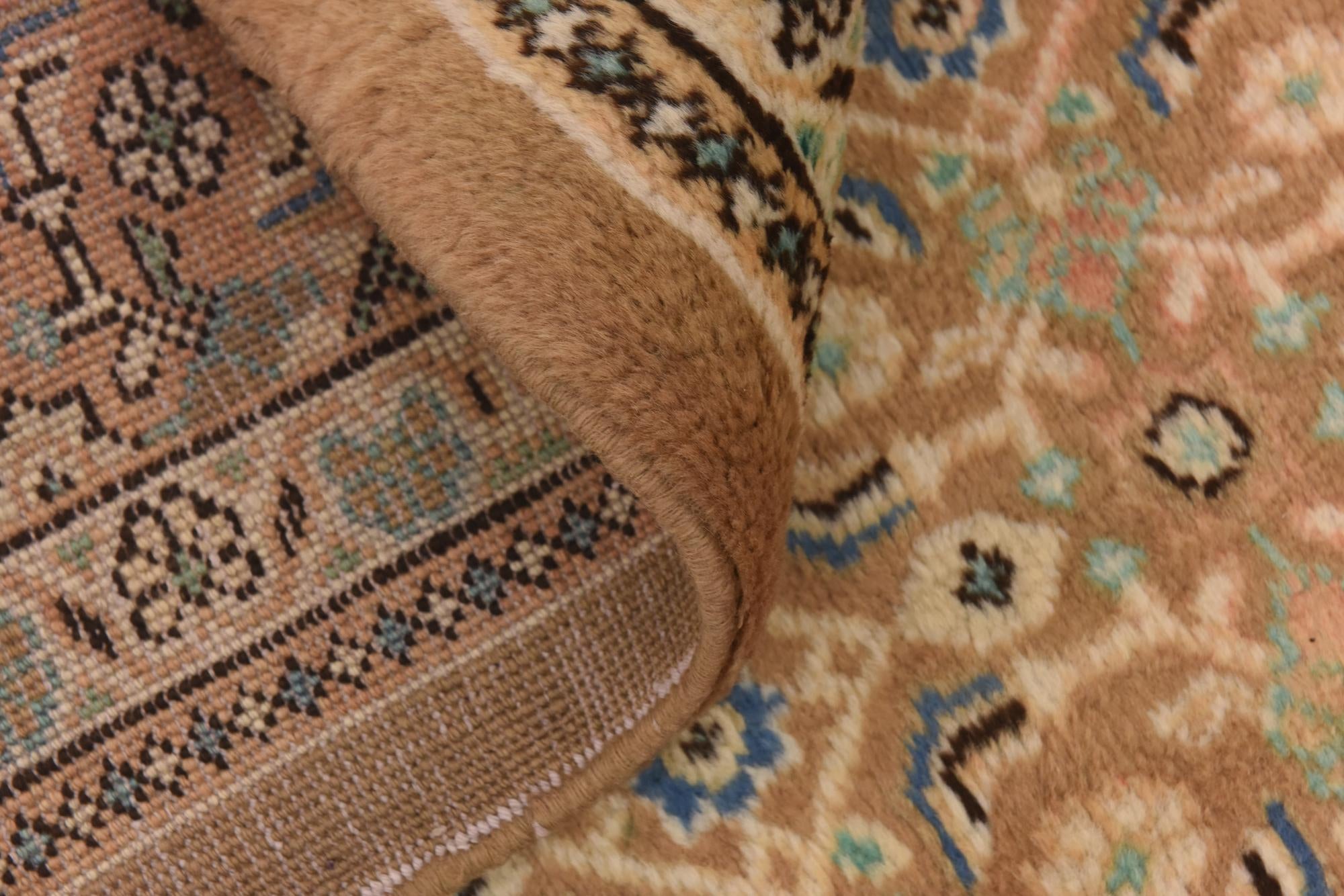 9' 10 x 13' 2 Hand Knotted Farahan Persian Wool Rug