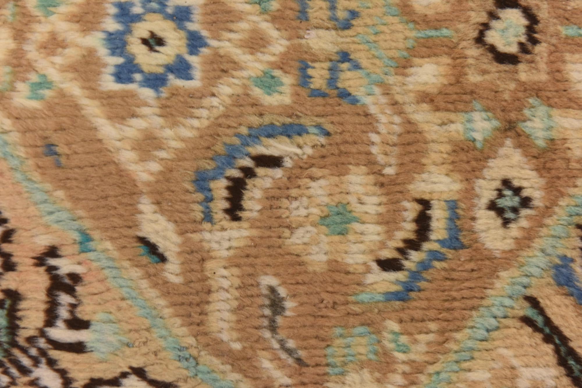 9' 10 x 13' 2 Hand Knotted Farahan Persian Wool Rug