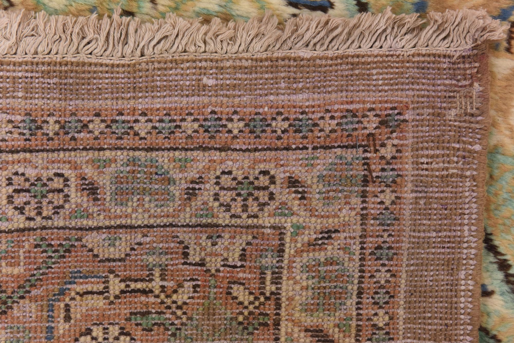 9' 10 x 13' 2 Hand Knotted Farahan Persian Wool Rug