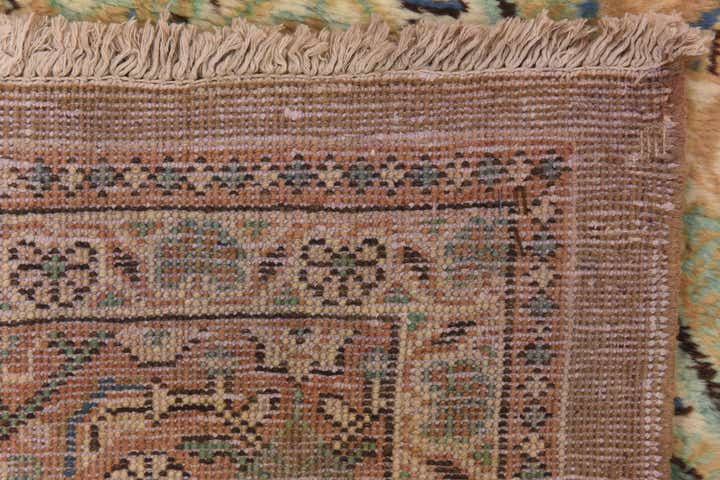 9' 10 x 13' 2 Hand Knotted Farahan Persian Wool Rug