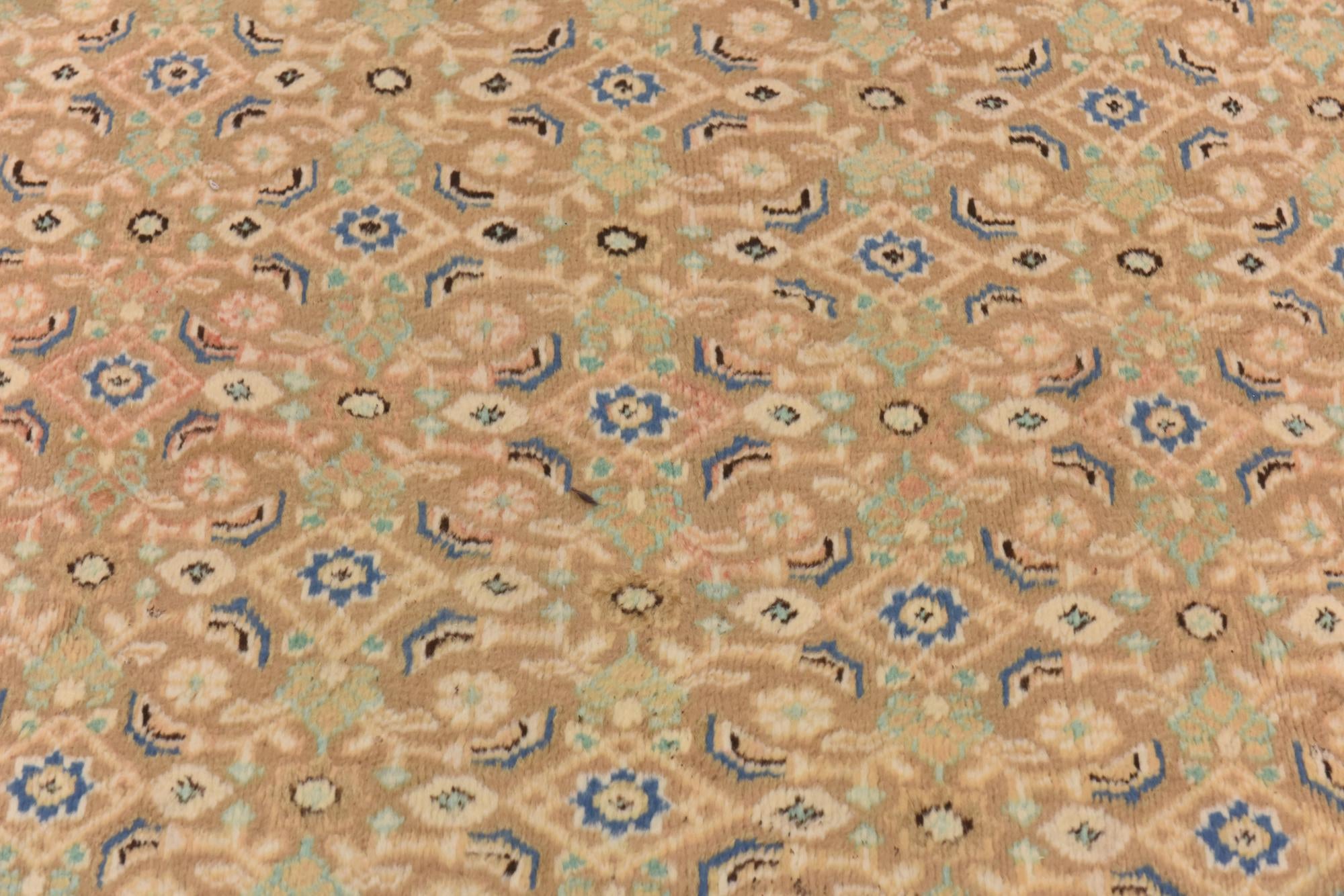 9' 10 x 13' 2 Hand Knotted Farahan Persian Wool Rug