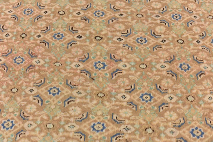 Detail image of 9' 10 x 13' 2 Hand Knotted Farahan Persian Wool Rug
