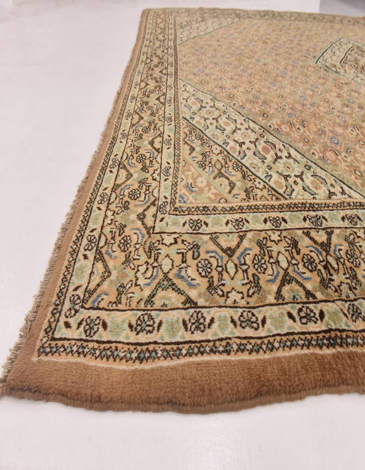 Detail image of 9' 10 x 13' 2  Hand Knotted Farahan Persian Wool Rug