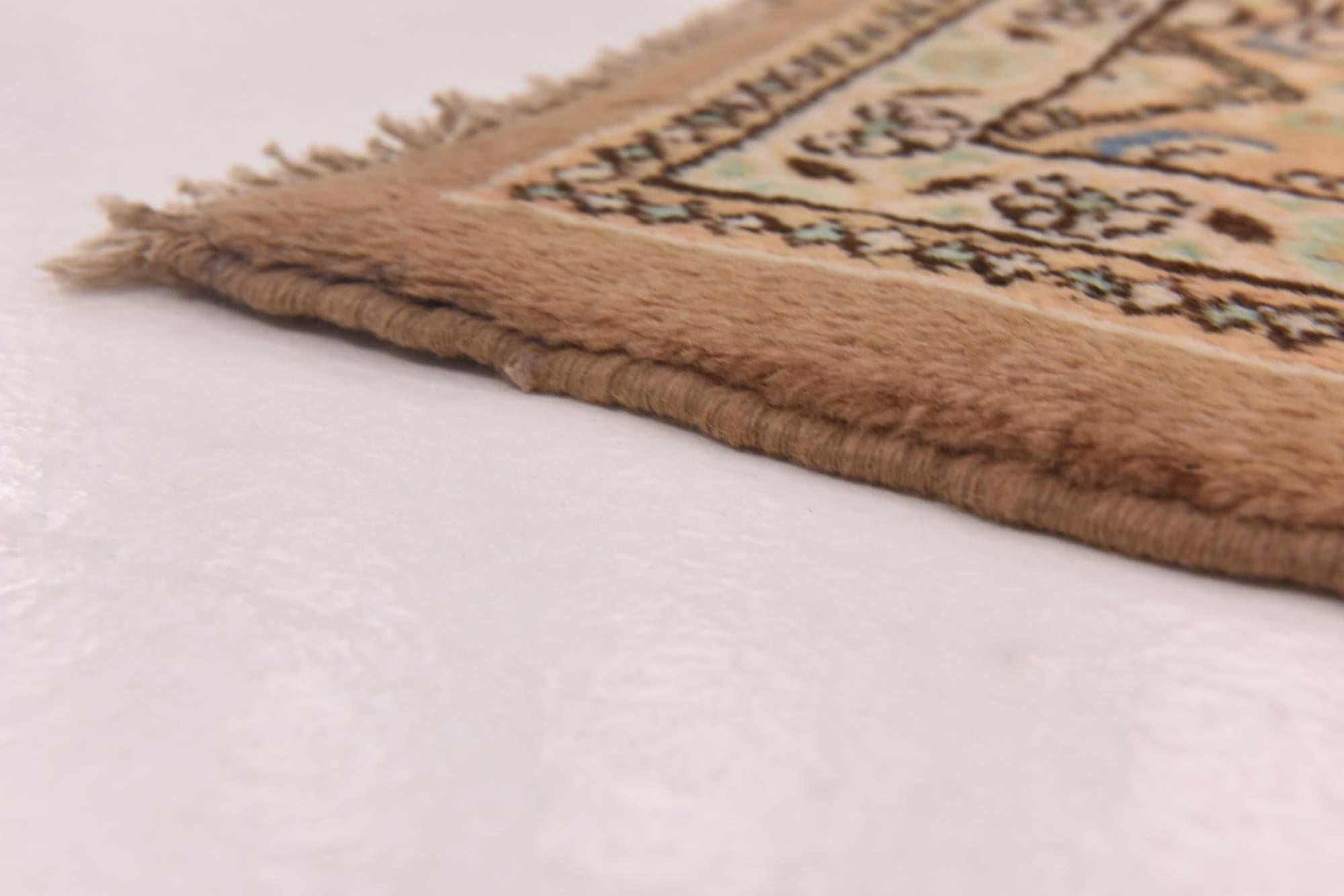 9' 10 x 13' 2 Hand Knotted Farahan Persian Wool Rug