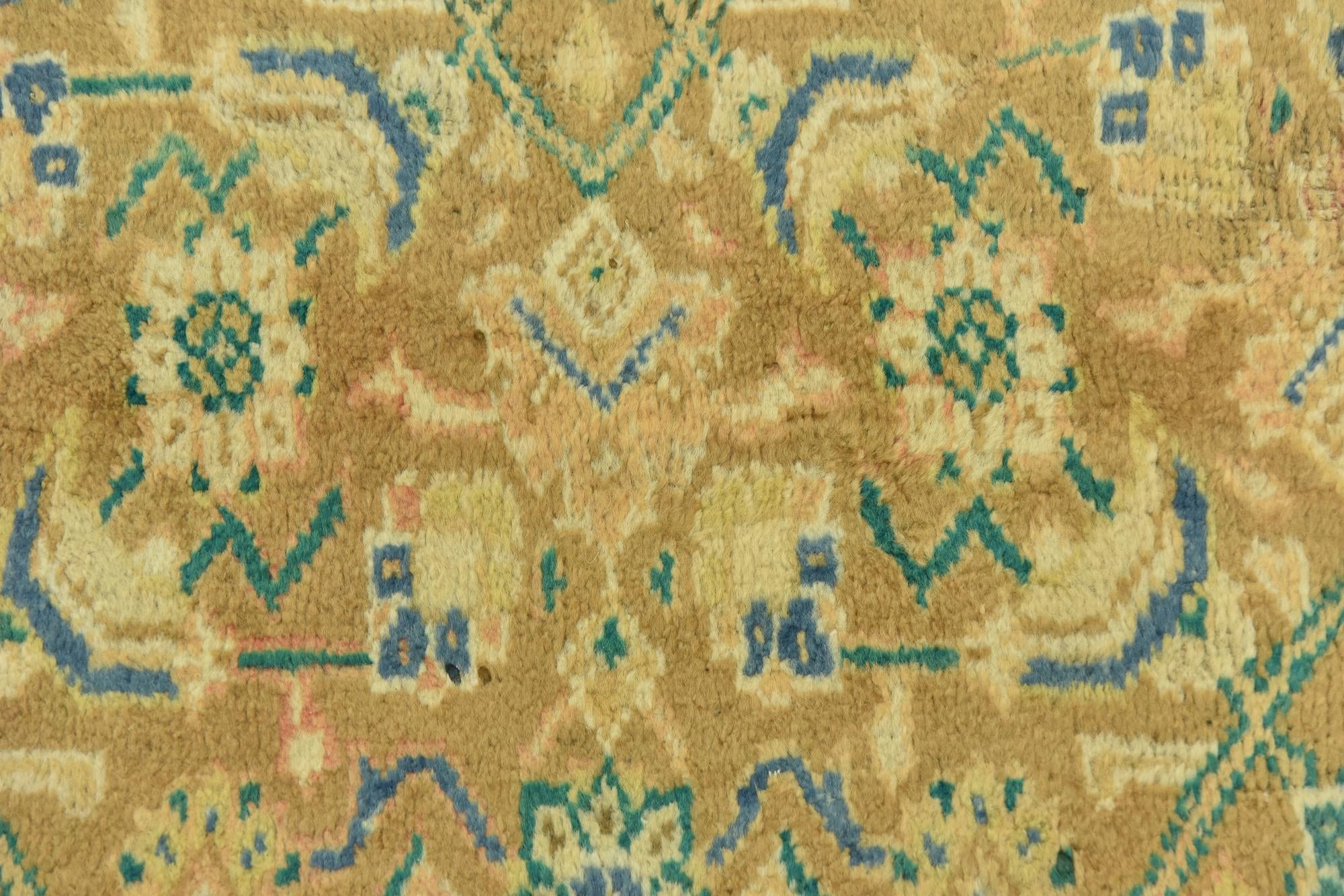 295cm x 410cm anudado a mano Farahan Alfombra Persa Lana