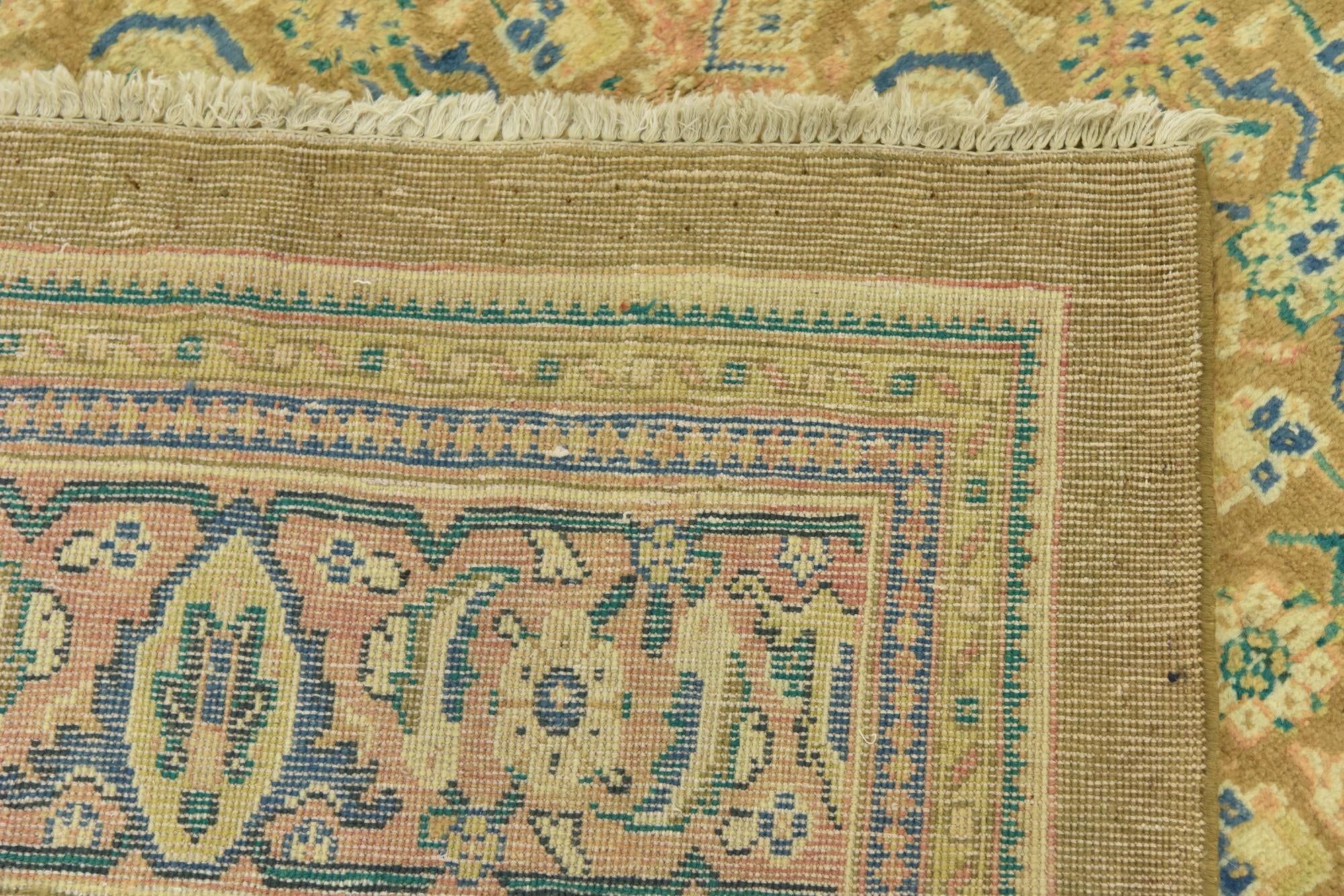 295cm x 410cm anudado a mano Farahan Alfombra Persa Lana