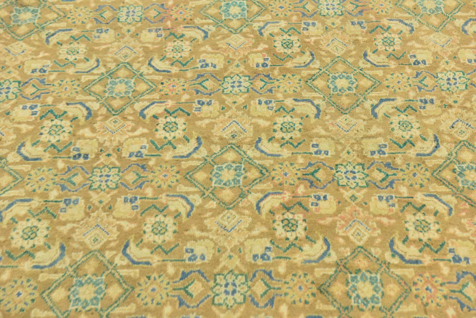 295cm x 410cm anudado a mano Farahan Alfombra Persa Lana