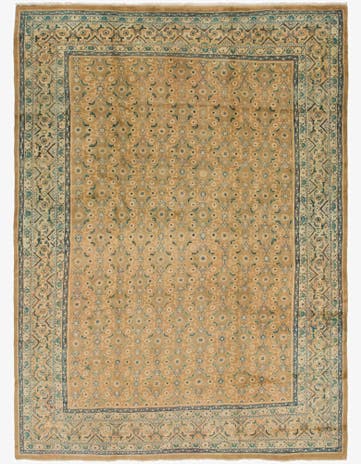 9' 9 x 13' 2 Hand Knotted Farahan Persian Wool Rug