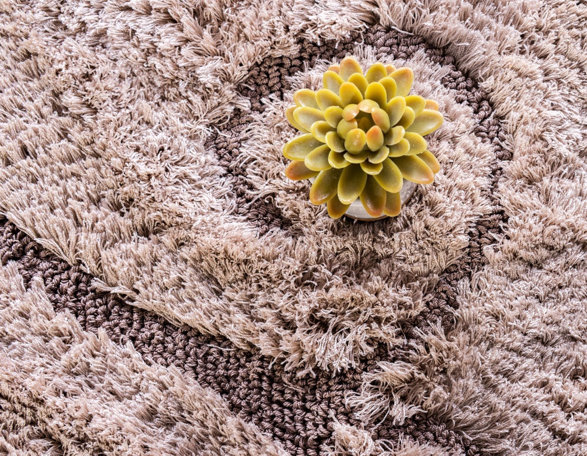 5' x 8' Floral Shag Rug