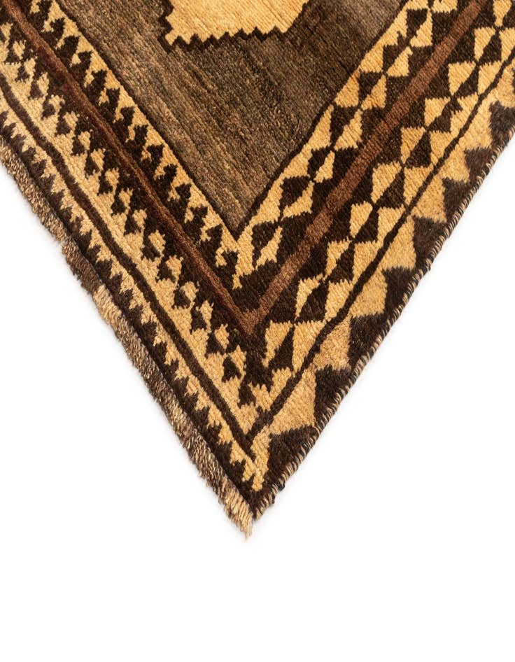 Detail image of 4' 6 x 7' 7 Gabbeh Wool Rug