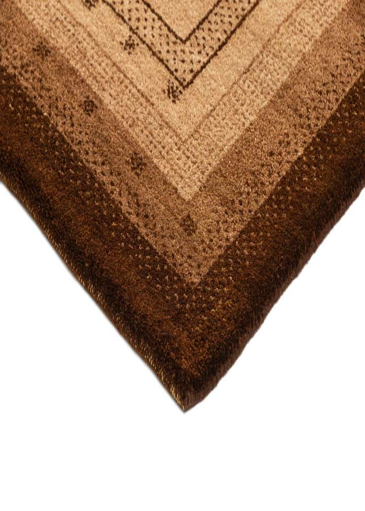 2' 5 x 4' 8 Hand Knotted Gabbeh Wool Rug
