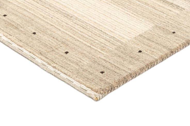 Detail image of 2' 5 x 4' 8 Hand Knotted Gabbeh Wool Rug