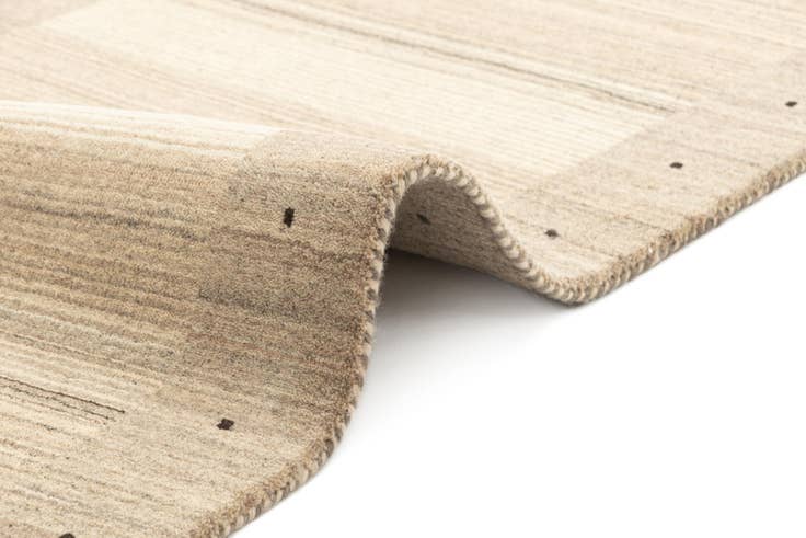 Detail image of 2' 5 x 4' 8 Hand Knotted Gabbeh Wool Rug