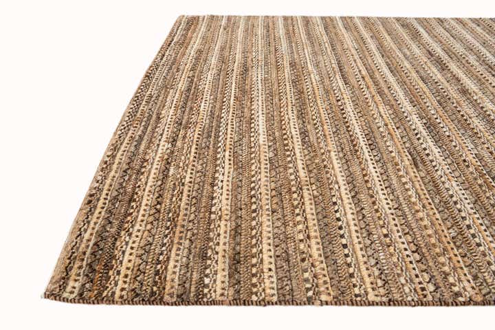 4' 6 x 6' 5 Hand Knotted Gabbeh Wool Rug