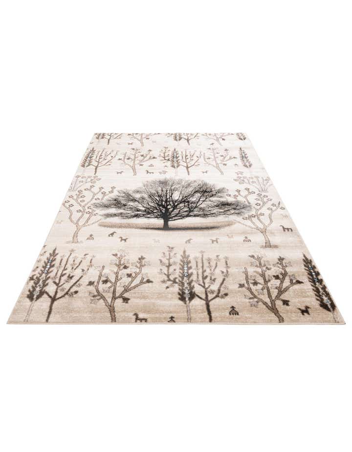 5' 3 x 7' 8 Gabbeh Rug