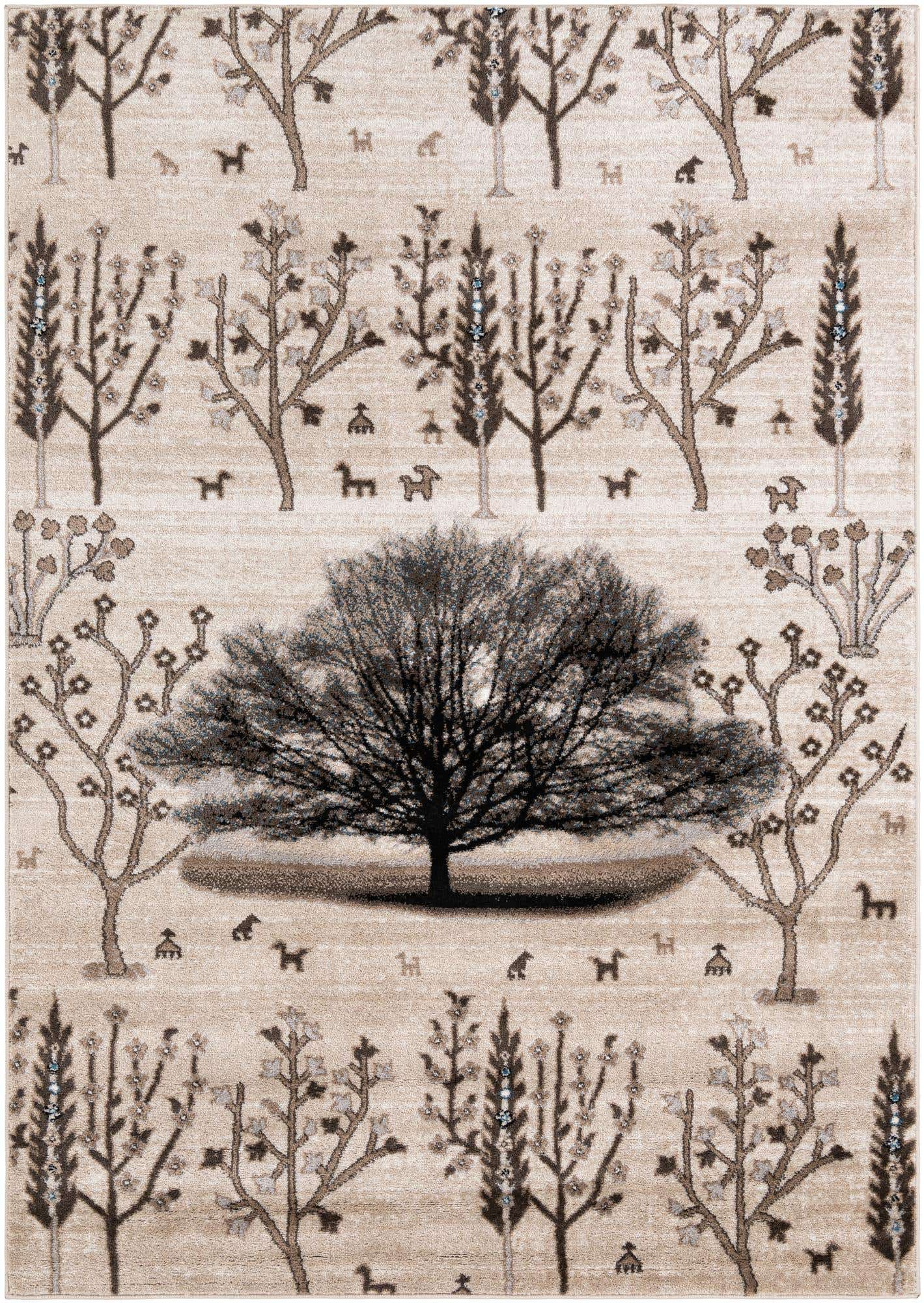 5' 3 x 7' 8 Gabbeh Rug