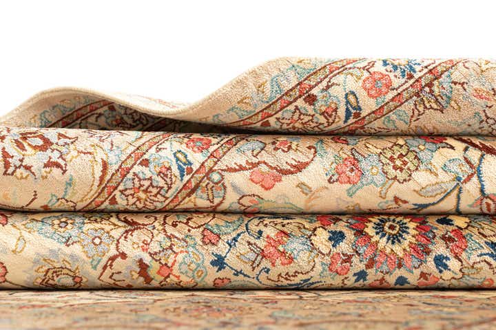 3' 3 x 4' 11 Ghom Silk Rug