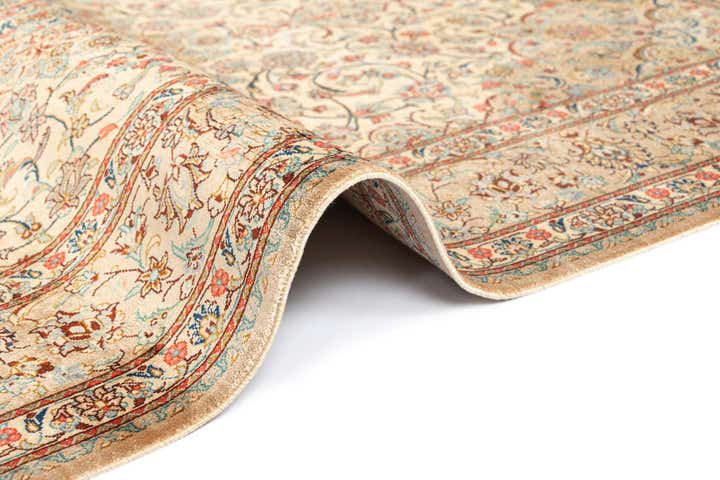 3' 3 x 4' 11 Ghom Silk Rug