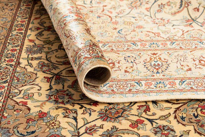 3' 3 x 4' 11 Ghom Silk Rug