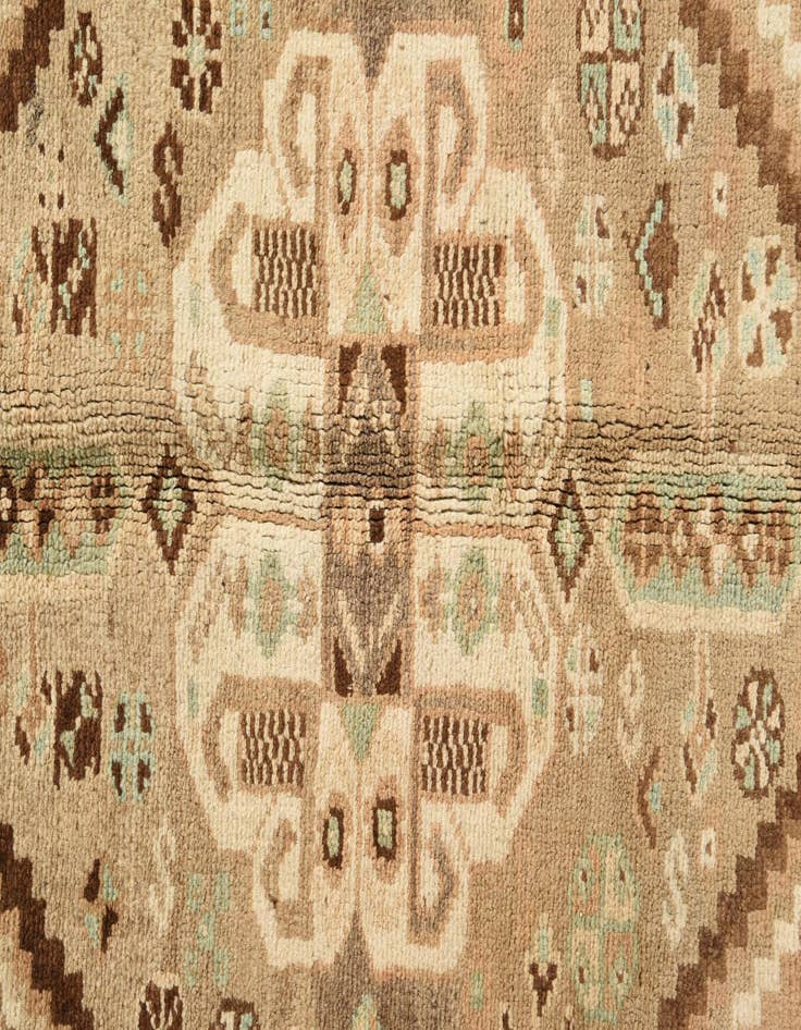 Detail image of 5' x 8' 4  Hand Knotted Hamedan Persian Wool Rug