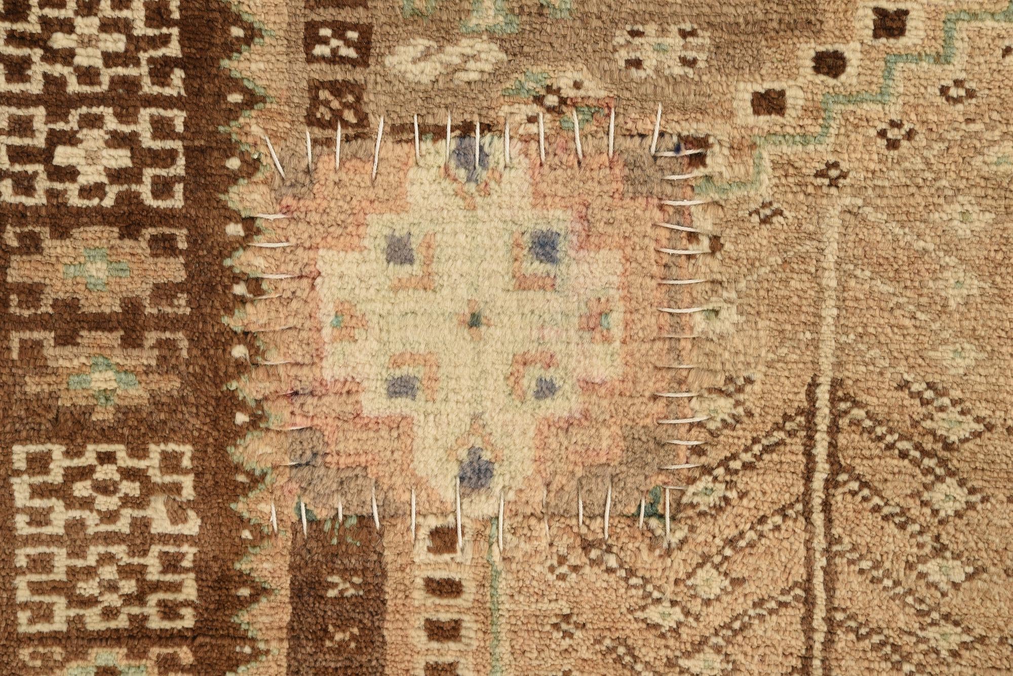 5' x 8' 4 Hand Knotted Hamedan Persian Wool Rug