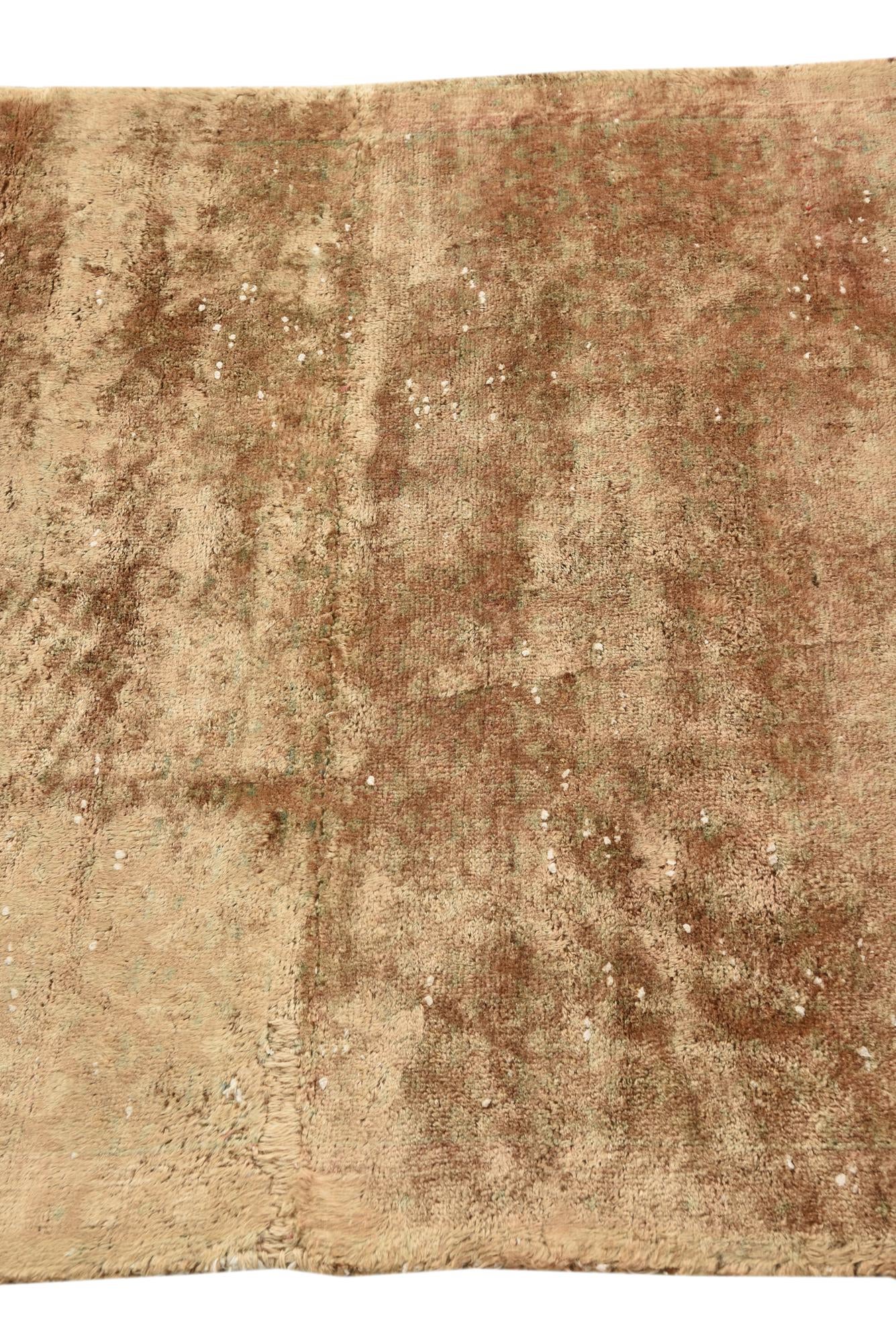 3' 5 x 5' 1 Hand Knotted Hamedan Persian Wool Rug