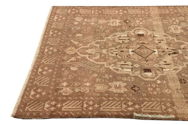 4' x 6' 1 Hand Knotted Hamedan Persian Wool Rug