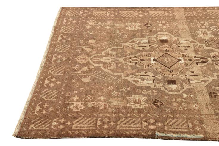Detail image of 4' x 6' 1 Hand Knotted Hamedan Persian Wool Rug