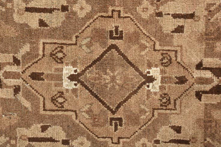 Detail image of 4' x 6' 1 Hand Knotted Hamedan Persian Wool Rug