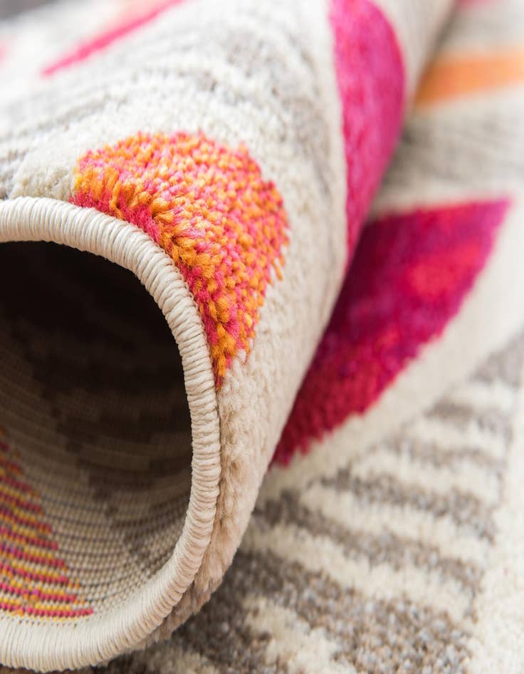 Detail image of 5' x 8' Washable Hyacinth Rug