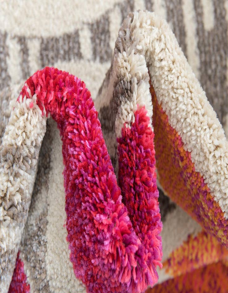 Detail image of 5' x 8' Washable Hyacinth Rug