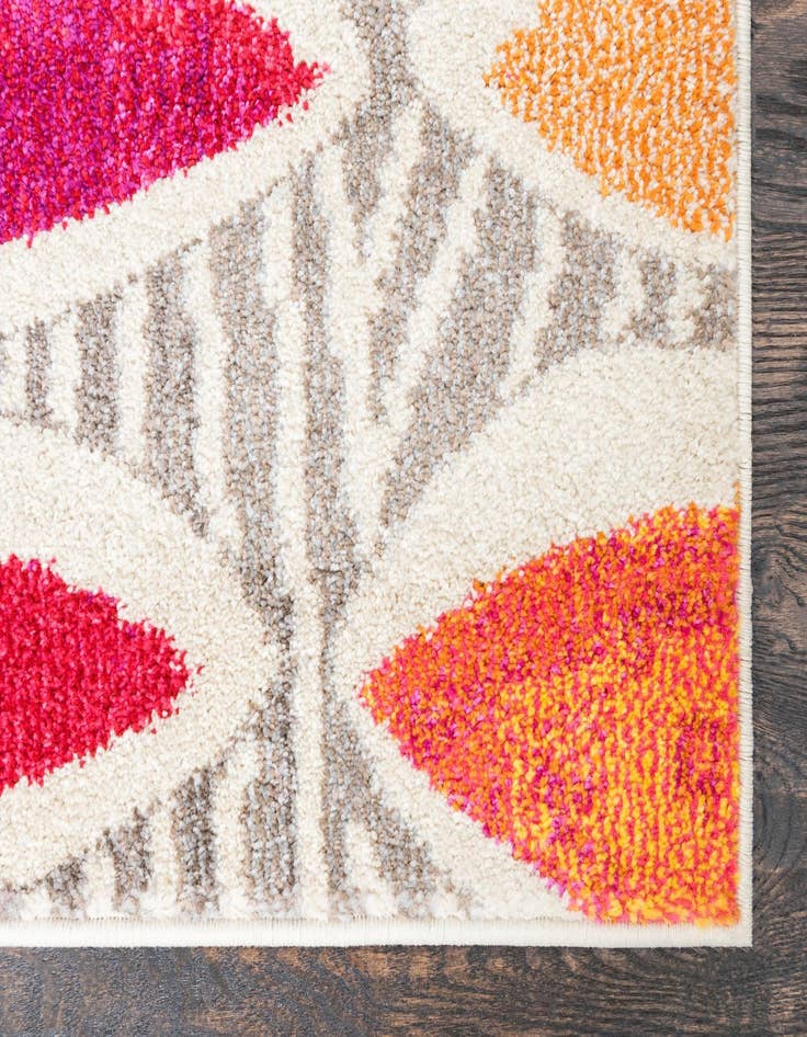 Detail image of 5' x 8' Washable Hyacinth Rug