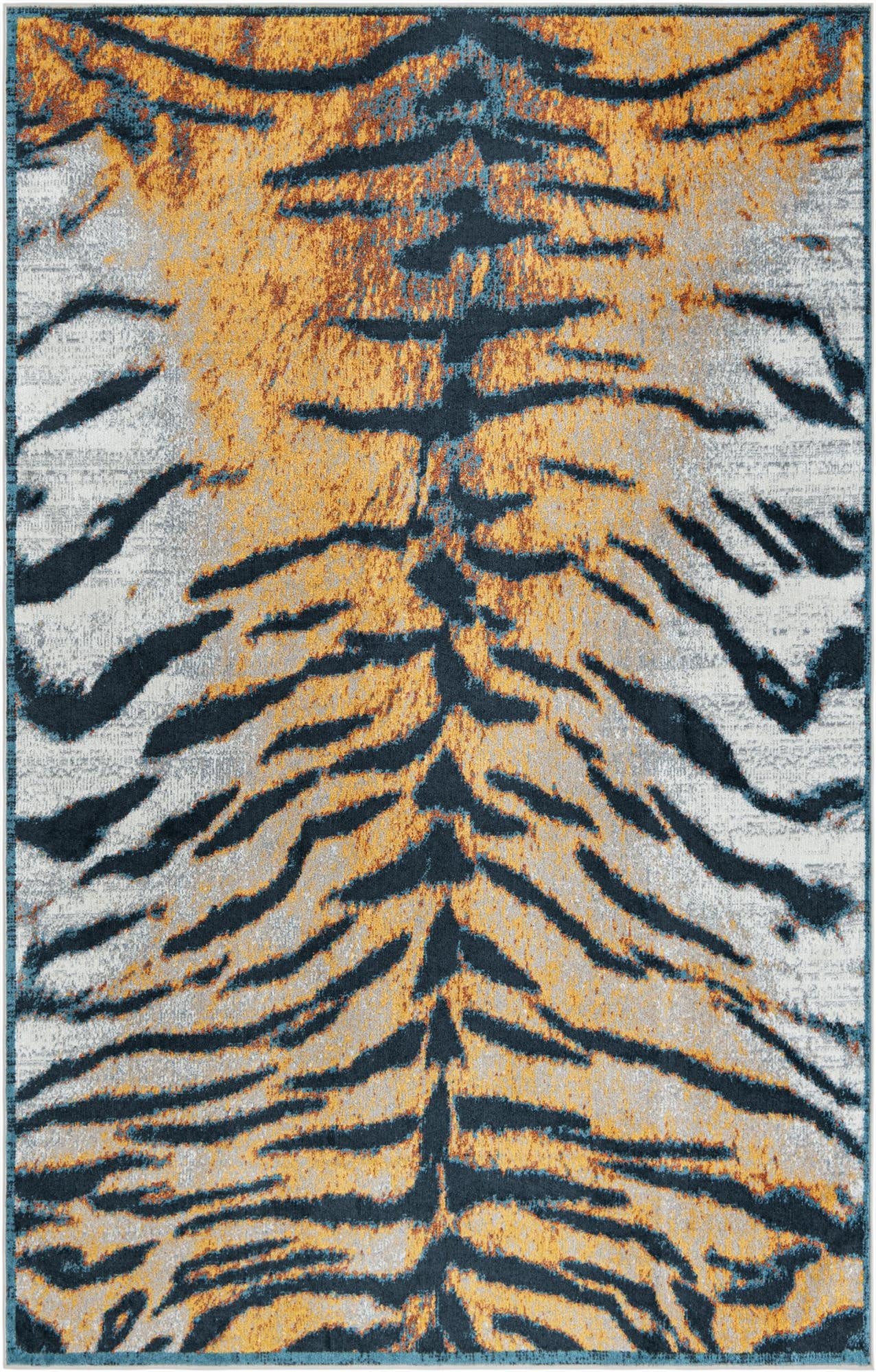 Primary image 5' 3 x 8' Kamala Washable Rug